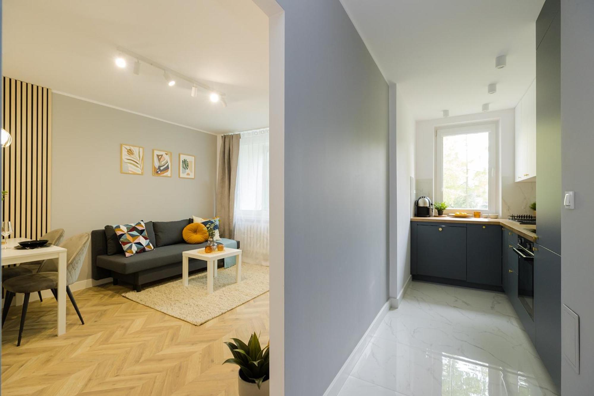 Mia Metro Station, Reymonta Apartamento Varsóvia Exterior foto